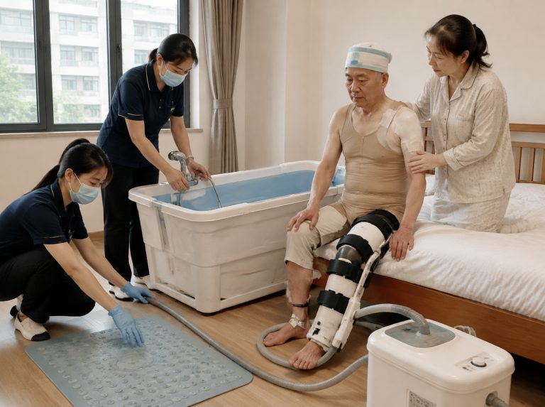 邗江区术后康复居家助浴服务